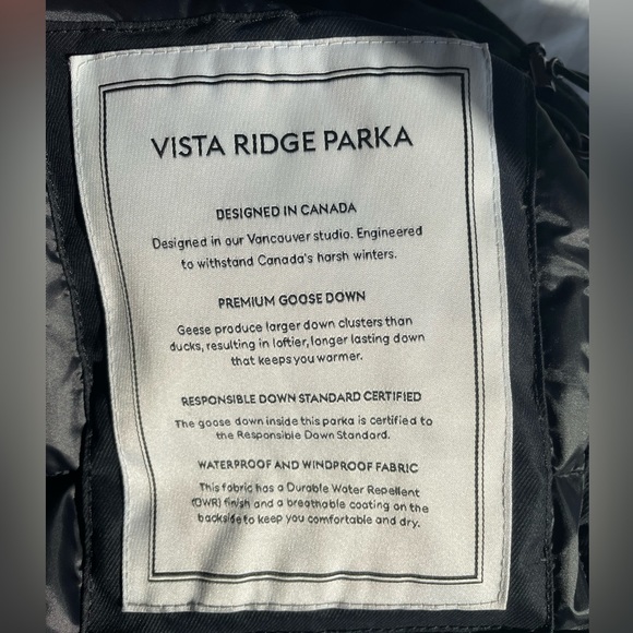 Babaton Black Vista Ridge Parka Size M - Picture 8 of 8